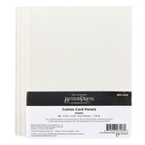 Spellbinders BetterPress Cotton Card Panels 4.25x5.5 Inch Pebble (BPC-004)