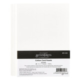 Spellbinders BetterPress Cotton Card Panels 5x7 Inch Porcelain (BPC-005)