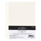 Spellbinders BetterPress Cotton Card Panels 5x7 Inch Bisque (BPC-006)