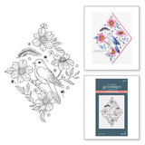 Spellbinders Diamond Aviary Press Plate (BP-010)