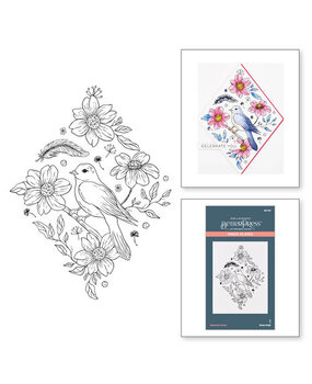 Spellbinders Diamond Aviary Press Plate (BP-010) Spellbinders Diamond Aviary Press Plate (BP-010)