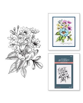 Spellbinders Pressed Bouquet Press Plate (BP-012) Spellbinders Pressed Bouquet Press Plate (BP-012)