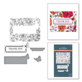 Spellbinders Butterfly Garden Press Plate & Die Set (BP-027)