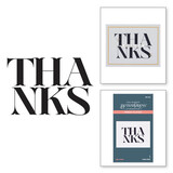 Spellbinders Big Thanks Press Plate (BP-034)