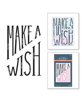 Spellbinders Diagonal Make a Wish Press Plate (BP-037) Spellbinders Diagonal Make a Wish Press Plate (BP-037)