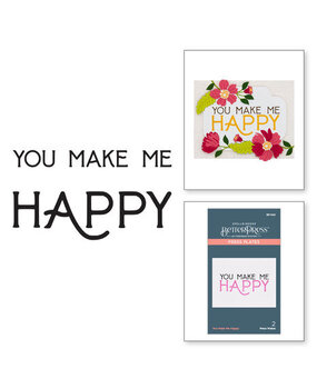 Spellbinders You Make Me Happy Press Plate (BP-042) Spellbinders You Make Me Happy Press Plate (BP-042)