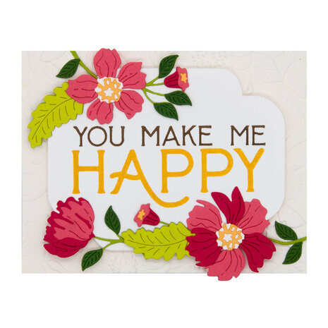 Spellbinders You Make Me Happy Press Plate (BP-042) Spellbinders You Make Me Happy Press Plate (BP-042)