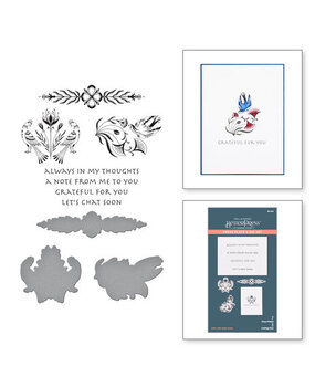 Spellbinders Let's Chat Soon Icons Press Plate & Die Set (BP-043)