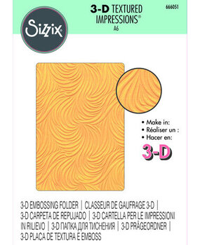 Sizzix 3D Textured Impressions Flowing Waves (666051) Sizzix 3D Textured Impressions Flowing Waves (666051)