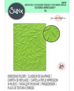 Sizzix Multi-Level Textured Impressions Delicate Leaves (666139) Sizzix Multi-Level Textured Impressions Delicate Leaves (666139)