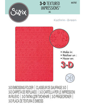 Sizzix 3D Texture Impressions Winter Sweater (665762) Sizzix 3D Texture Impressions Winter Sweater (665762)