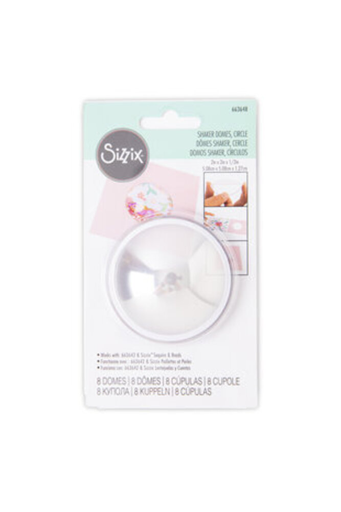 Sizzix Shaker Domes Circle 2 Inch (663648) Sizzix Shaker Domes Circle 2 Inch (663648)