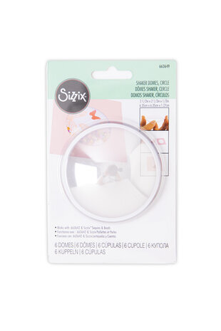 Sizzix Shaker Domes Circle 2.5 Inch (663649)