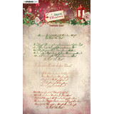 Studio Light Magical Christmas Clear Stamp Christmas Script (SL-MC-STAMP501)