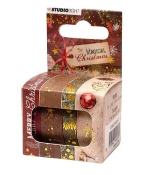 Studio Light Magical Christmas Washi Tape (SL-MC-WASH12) Studio Light Magical Christmas Washi Tape (SL-MC-WASH12)