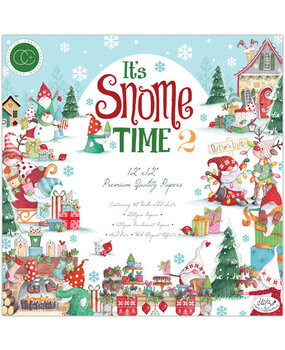 Craft Consortium It's Snome Time 2 12x12 Inch Paper Pad (CCPPAD043)