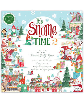 Craft Consortium It's Snome Time 2 6x6 Inch Paper Pad (CCPPAD043B)