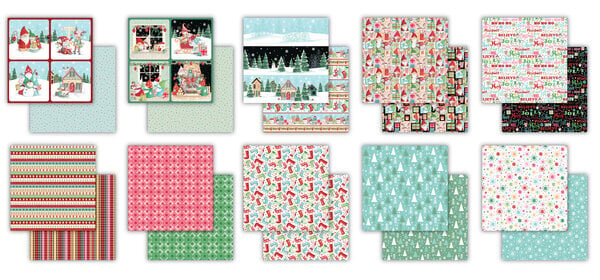 Craft Consortium It's Snome Time 2 6x6 Inch Paper Pad (CCPPAD043B)