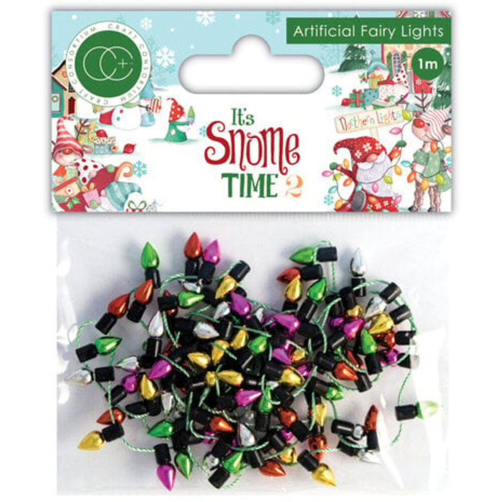 Craft Consortium It's Snome Time 2 Artificial Fairy Lights Garland (CC
