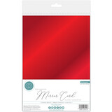 Craft Consortium The Essential Mirror Card A4 Red (CCEMC003)