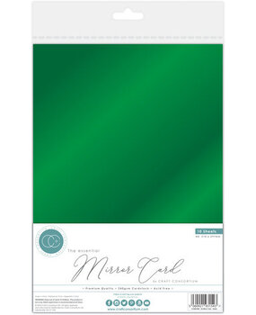 Craft Consortium The Essential Mirror Card A4 Green (CCEMC004) Craft Consortium The Essential Mirror Card A4 Green (CCEMC004)