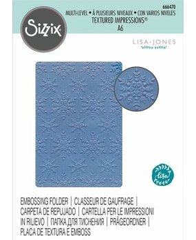 Sizzix Multi-Level Textured Impressions Snowflake Sparkle (666470) Sizzix Multi-Level Textured Impressions Snowflake Sparkle (666470)