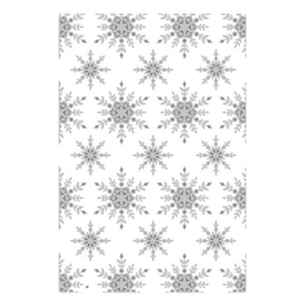 Sizzix Multi-Level Textured Impressions Snowflake Sparkle (666470)