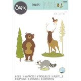 Sizzix Thinlits Die Set Forest Animals #2 (666241)