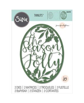 Sizzix Thinlits Die Set Jolly Season (666450) Sizzix Thinlits Die Set Jolly Season (666450)