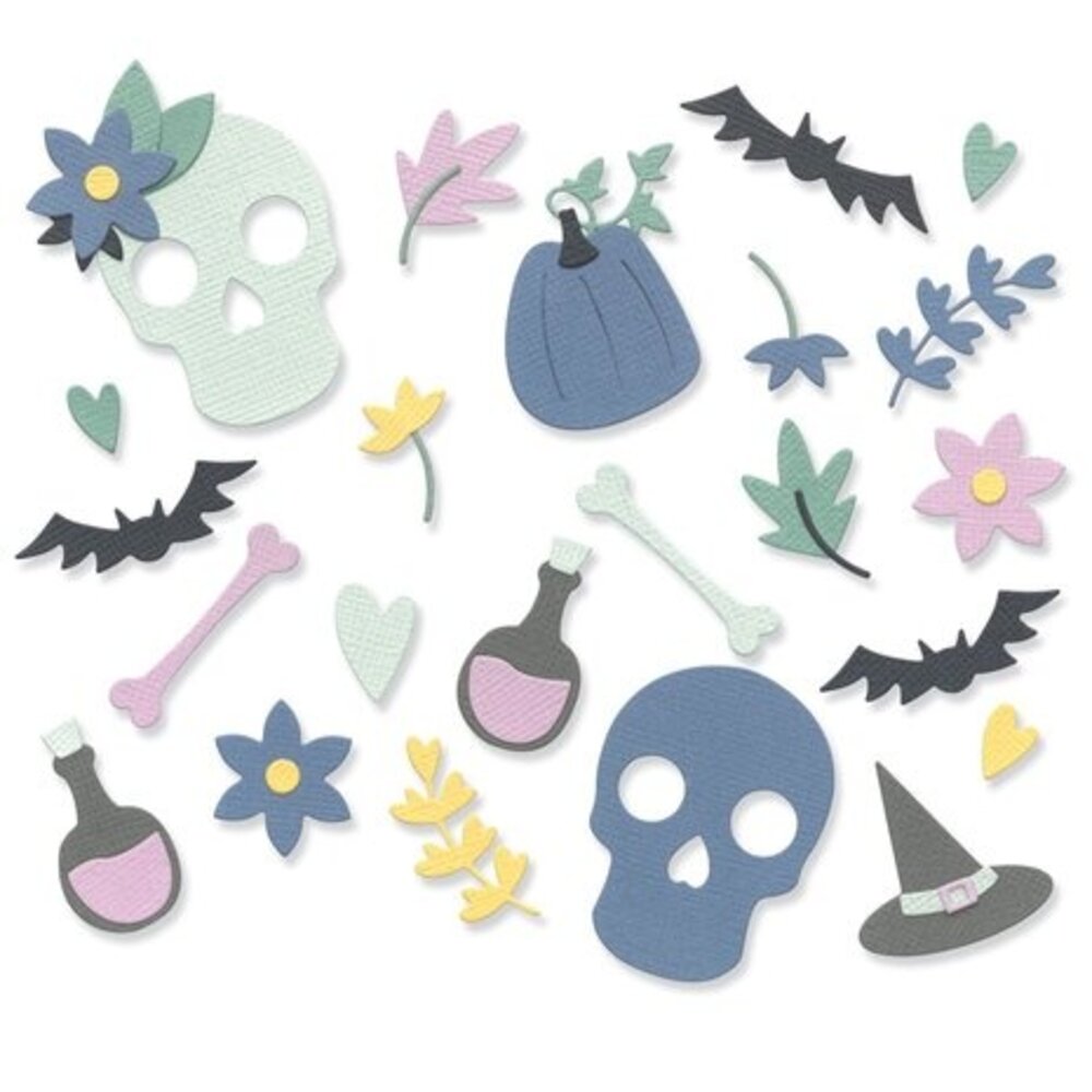 Sizzix Thinlits Die Set Spooky Icons (666453) Sizzix Thinlits Die Set Spooky Icons (666453)