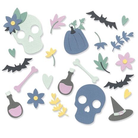 Sizzix Thinlits Die Set Spooky Icons (666453) Sizzix Thinlits Die Set Spooky Icons (666453)