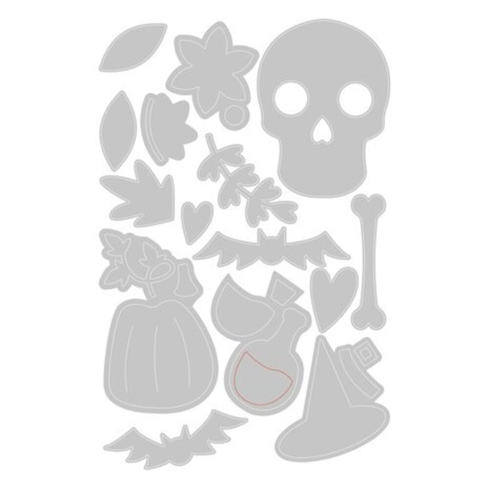 Sizzix Thinlits Die Set Spooky Icons (666453) Sizzix Thinlits Die Set Spooky Icons (666453)
