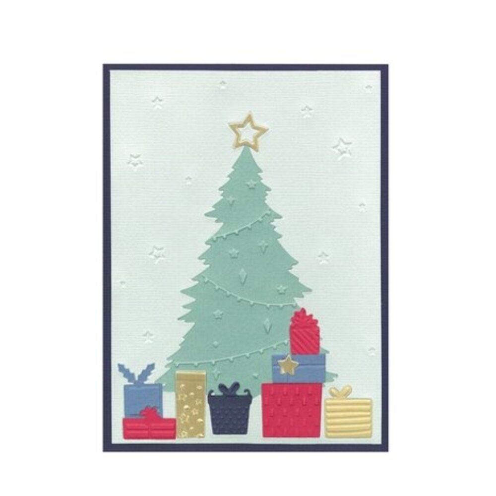 Sizzix Thinlits Die Set with Textured Impressions Sparkle Tree (666467) Sizzix Thinlits Die Set with Textured Impressions Sparkle Tree (666467)