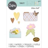 Sizzix Thinlits Die Set Envelope Folder & Flowers (666474)