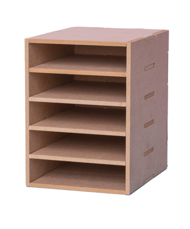 Studio Light Essentials MDF Storage Half Box Shelves (SL-ES-MDF19) Studio Light Essentials MDF Storage Half Box Shelves (SL-ES-MDF19)