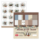 Craft & You World of Man 12x12 Inch Paper Pack (CPS-WM30-12)