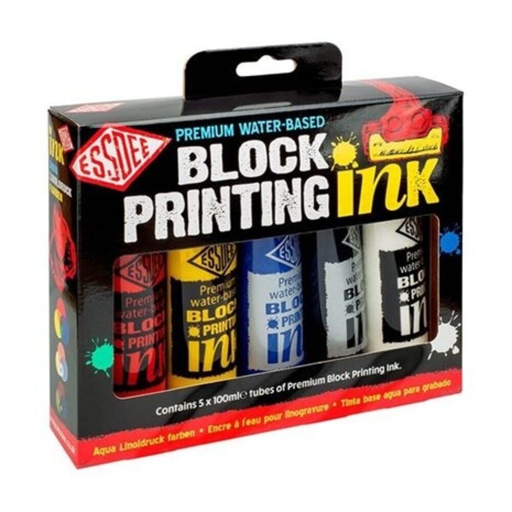 Essdee Block Printing Ink Primary Colours (LPI/A5R) Essdee Block Printing Ink Primary Colours (LPI/A5R)