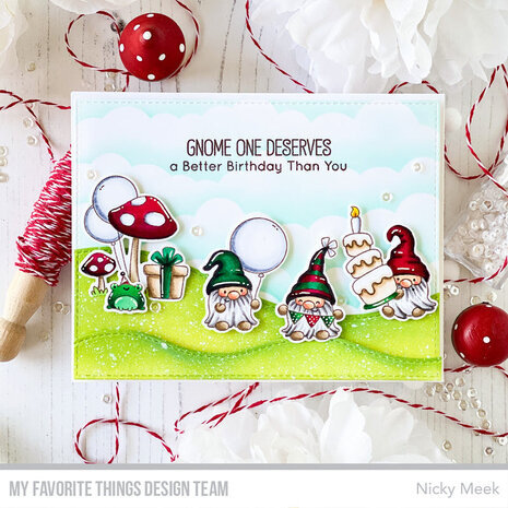 My Favorite Things Happy Birthday to My Favorite Gnomie Clear Stamps (JB-001)