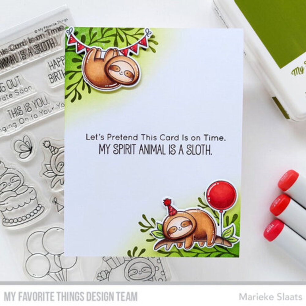 My Favorite Things Hang Out and Celebrate Clear Stamps (JB-002)