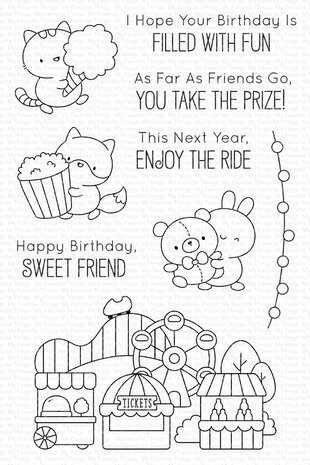 My Favorite Things Carnival Critters Clear Stamps (JB-003) My Favorite Things Carnival Critters Clear Stamps (JB-003)