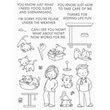 My Favorite Things Feline Fun Clear Stamps (YUZU-020)