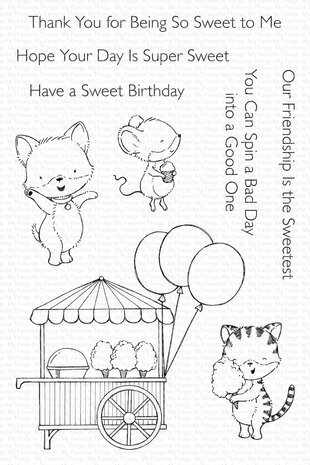 My Favorite Things Cotton Candy Critters Clear Stamps (SY-60) My Favorite Things Cotton Candy Critters Clear Stamps (SY-60)