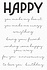 Happy Occasions Clear Stamps (CS-805) Happy Occasions Clear Stamps (CS-805)