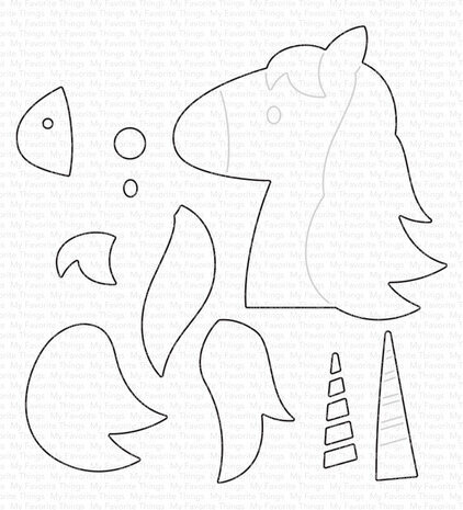 My Favorite Things Die-namics You're a Unicorn (MFT-2548) My Favorite Things Die-namics You're a Unicorn (MFT-2548)