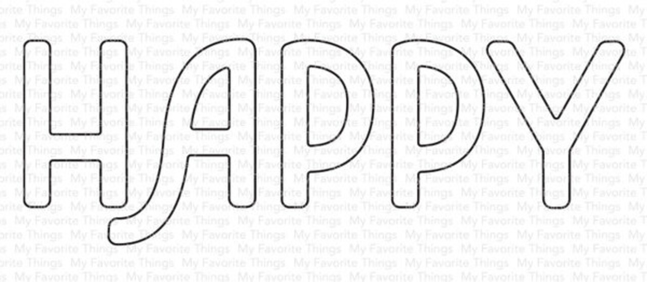 My Favorite Things Die-namics All the Happy (MFT-2552) My Favorite Things Die-namics All the Happy (MFT-2552)