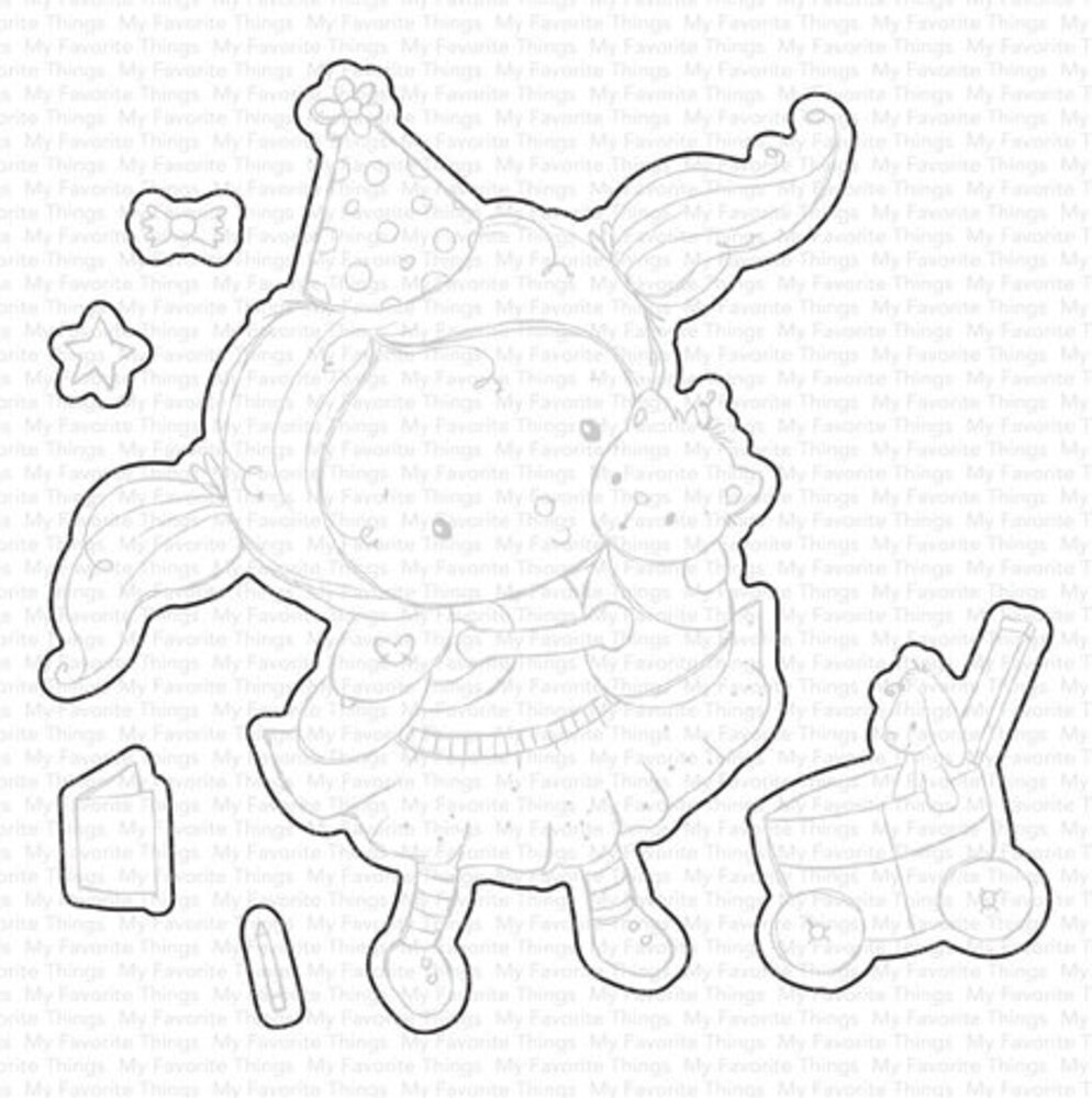 My Favorite Things Die-namics Birthday Squeeze (MFT-2566)
