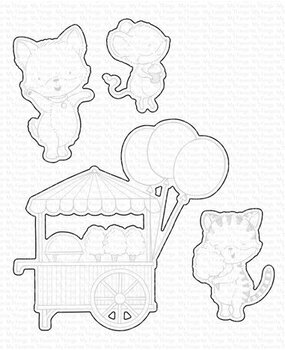 My Favorite Things Die-namics Cotton Candy Critters (MFT-2567) My Favorite Things Die-namics Cotton Candy Critters (MFT-2567)