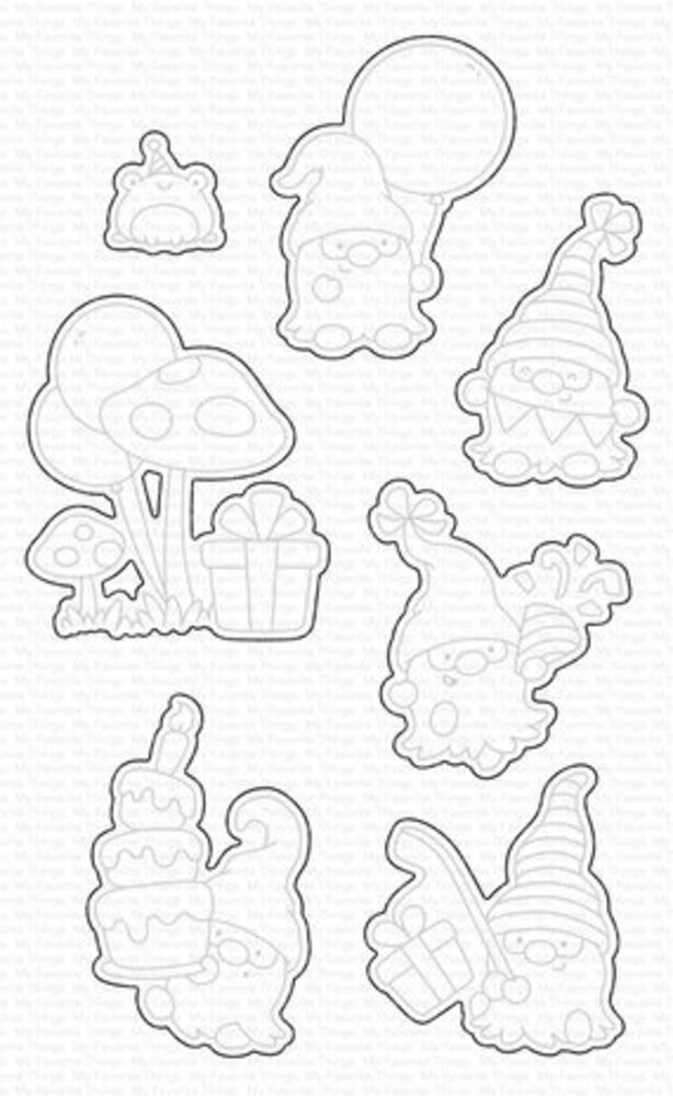 My Favorite Things Die-namics Happy Birthday to My Favorite Gnomie (MFT-2568) My Favorite Things Die-namics Happy Birthday to My Favorite Gnomie (MFT-2568)