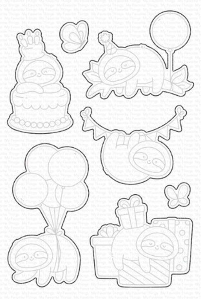 My Favorite Things Die-namics Hang Out and Celebrate (MFT-2570)