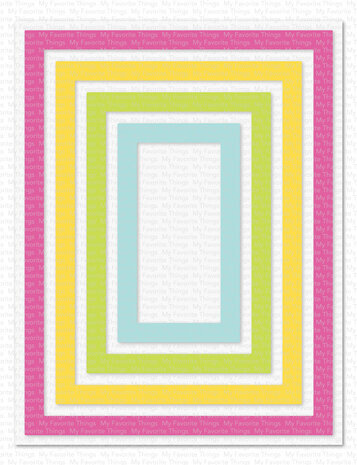 My Favorite Things Die-namics Classic Rectangle Frames (MFT-2572) My Favorite Things Die-namics Classic Rectangle Frames (MFT-2572)